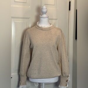Classic Beige Women's Sweater